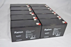 12V 9Ah T2 Terminal replacement battery for Opti-UPS DS12KB31T UPS   10pk - Picture 1 of 10