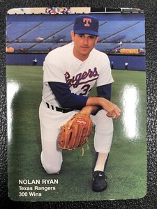 Nolan Ryan 1991 "Mothers Cookies" MLB Baseball Card 300 Wins #2 of 4
