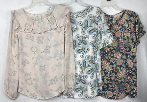 Camicetta donna LOFT taglia L floreale e paisley LOTTO stili assortiti SPLENDIDA vedi altro - Foto 1 di 18