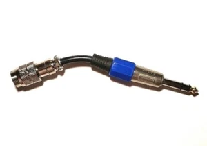 Adattatore 4 pin KENWOOD MIC a 1/4" TRS TEN-TEC/SWAN/ATLAS/YAESU TRX HS-14P - Foto 1 di 3