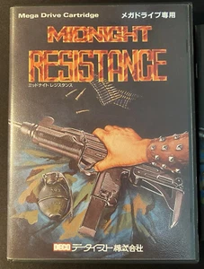 SEGA MEGA DRIVE MIDNIGHT RESISTANCE JAPANESE NTSC ⭐⭐⭐ RARE GAME ⭐⭐⭐ BOXED - Picture 1 of 5