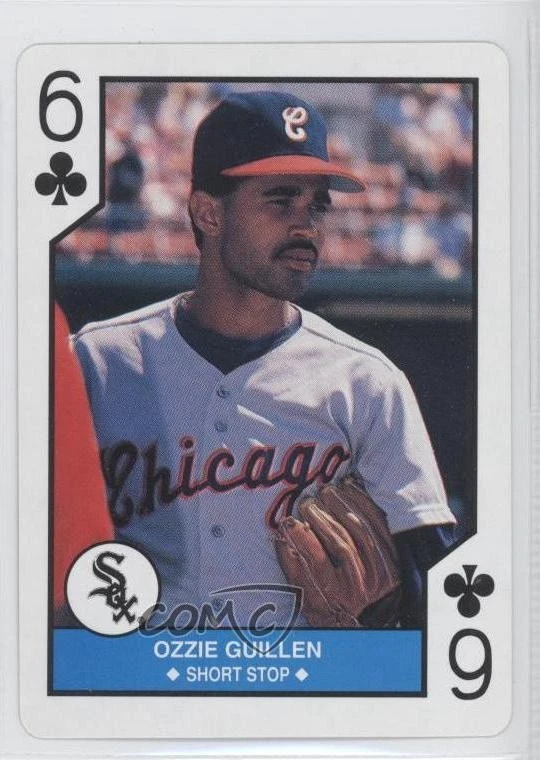 1990 US Playing Cards Major League All-Stars Ozzie Guillen #6C - Image 1 of 2