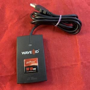 RF IDeas RDR-6081AKU Wave ID PcProx Lettore di Prossimità RFID Iscrizione - Foto 1 di 5