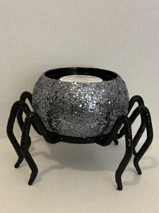 Bath And Body Works Halloween Bling Spider 3 Docht Kerzenhalter  - Bild 1 von 6