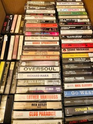 AWESOME CASSETTE TAPE LOT! YOU PICK! Rock/80's/Soul/Funk. $2 AND UP! - Image 1 of 2