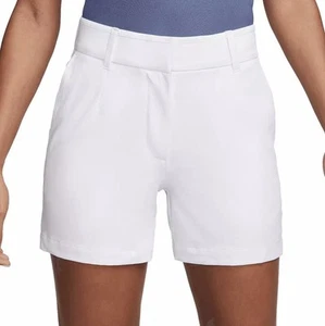 Nike DA3209-100 Dri-FIT Victory Women's 5" Golf Shorts White Medium New G110 - Picture 1 of 4