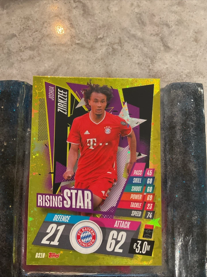 2020-21 Topps Match Attax UCL - Rising Stars Joshua Zirkzee #RS10 (RC) - Image 1 of 1