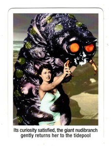2025 Ting Monster Memes Card #77 Its curiosity satisfied, the giant nudibranch.. - Picture 1 of 1