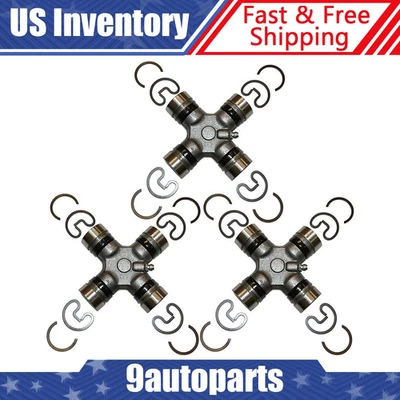 3x Junta universal eje delantero todas las juntas para Dodge Ram 1500 5,2 L 4x4 2000-2001 Foto 1 de 3