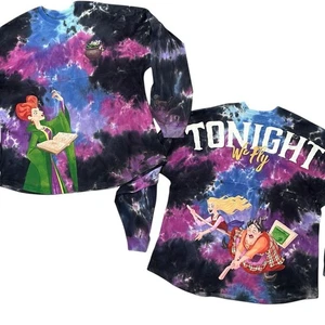 Camiseta deportiva Hocus Pocus Tonight We Fly Halloween Spirit adulto XL tie dye de los parques de Disney - Imagen 1 de 13