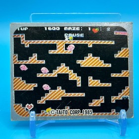 Chack'n Pop TAITO Card Family Computer Amada Nintendo Game Retoro Japan #286