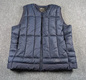 Askov Finlayson Elite Preservation Insulated Vest Mens Large Navy Blue Quilted - Picture 1 of 10