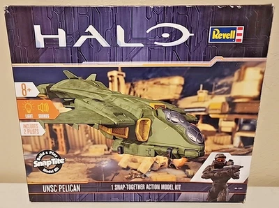 Revell Snaptite Halo UNSC Pelican  Kit # 85-1767 Open Box Complete Kit - Image 1 of 4