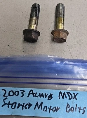 2003 Acura MDX OEM Starter Motor Bolts 3.5L - Image 1 of 2