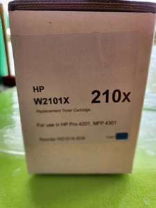 Toner Ciano HP 210X W2101X - Compatibile per Color LJ Pro 4201 / MFP 4301 - Nuovo - Foto 1 di 2