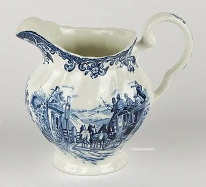 Johnson Brothers COACHING SCENES BLUE: 12 oz. Creamer, MINT/UNUSED Condition! - Picture 1 of 4