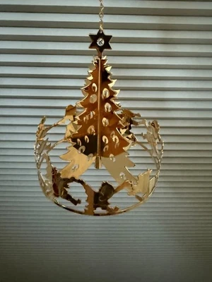 Georg Jensen Golden Christmas Weihnachtsmobile 1997 - Bild 1 von 4