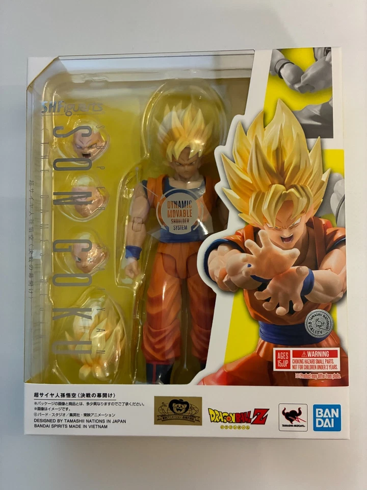 BANDAI SPIRITS S.H.Figuarts Super Saiyan Son Goku DRAGON BALL Z The Games Begin