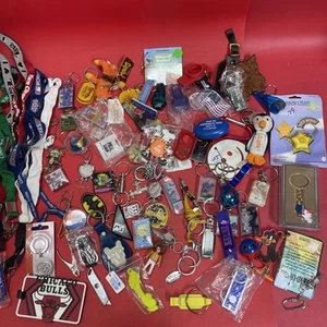 Huge keychains lot Keyrings Fobs Backpack Charms Purse Handbag Pendants. #3 - Picture 1 of 11