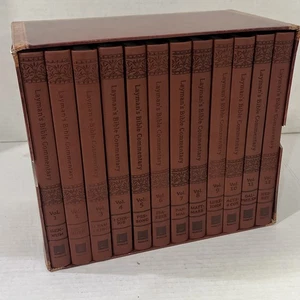 Layman's Bible Commentary Set 12 Volume Complete Box Slip Case Study NEW - Picture 1 of 5