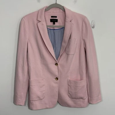 Blazer Talbots Mujer 12 Rosa Aberdeen Carrera Negocios Femenino Preppy Foto 1 de 4