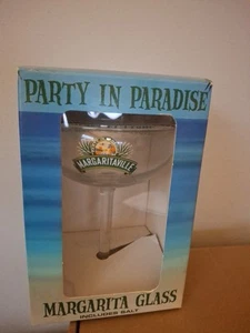 Party In Paradise Margarita Glass Vintage Margaritaville New In Box - Picture 1 of 6