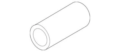 Manguera de agua delantera genuina Mazda 2007-2012 CX-7 L37K-15-20ZE Foto 1 de 2