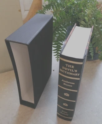 THE DEVILS DICTIONARY - AMBROSE BIERCE - FOLIO SOCIETY  slipcase 2003 - Image 1 of 4