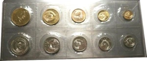 elf Russia USSR 1973 Mint Set 9 Coins plus Mint Token OGP - Picture 1 of 2