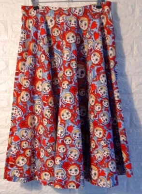 Lindy Bop Retro Estilo Vintage Años 50 Festivo Navidad Muñeca Falda Talla 12 Foto 1 de 3