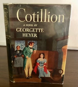Georgette Heyer - 1953- "Cotillion" Putnam HC/DJ - Picture 1 of 1