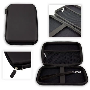 caseroxx GPS-Case voor Garmin DriveSmart 70 LMT-D EU in black gemaakt van faux l - Afbeelding 1 van 5