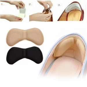 Heel Grips Pads Liner Cushions For Loose Shoes too Big & Foot Care Comfort Pair - Picture 1 of 14