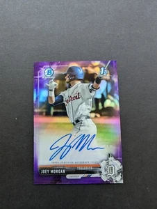 2017 Bowman Draft Chrome Pick Purple Refractor /250 Joey Morgan #CDA-JM Auto - Picture 1 of 4