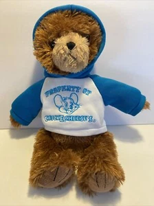 2013 Good Stuff 13 Zoll Teddybär Eigentum von Chuck E Cheese blau Hoodie Plüschtier - Bild 1 von 7