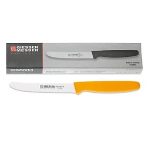 Giesser Messer-Set gelb 6-teilig gestanzte Wellenschliff-Klinge 8365 wsp 11-6 g - Bild 1 von 2