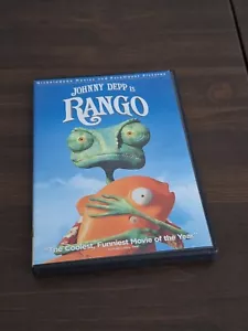 “Rango” DVD with Johnny Depp, Isla Fisher, Abigail Breslin, Ned Beatty - Picture 1 of 3