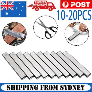 10-20PCS Sharpening Stones Professional Whetstone Set for Kitchen Outdoor AUS - Picture 1 of 12