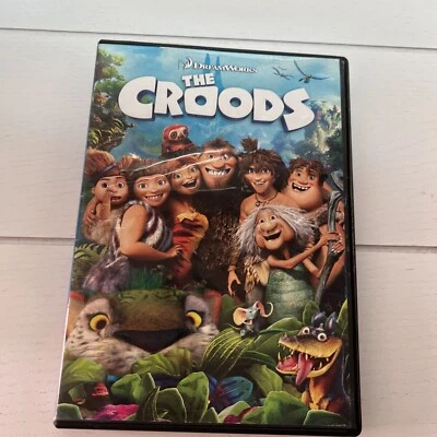 “The Croods” DVD w/ Ryan Reynolds, Emma Stone, Nicolas Cage, Cloris Leachman VG - Image 1 of 3