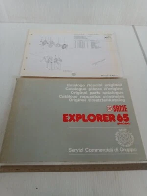 catalogo parti di ricambio originale trattore Same Explorer 65 Special 1985 - Immagine 1 di 4