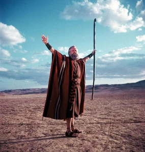 Charlton Heston, The Ten Commandments 14 x 11" Photo Print - Picture 1 of 1
