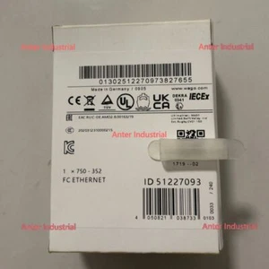 Neu WAGO 750-352 750352 SPS Modul im Karton #AT - Bild 1 von 2