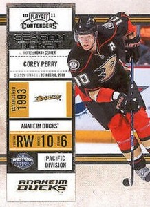 B3720- 2010-11 Playoff Contenders Hk Card #s 1-100 -You Pick- 10+ FREE US SHIP