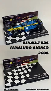 [FONDO F1 MINICHAMPS] /2004 / FERNANDO ALONSO  [RENAULT R24]  / 1:43 - Imagen 1 de 3