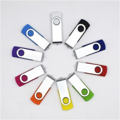 2TB 512GB Rotate Memory Stick Storage USB Flash Drive Rotate Thumb U Disk for PC - Image 1 of 4