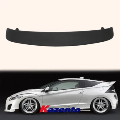 Rear Wing Spoiler For Honda CRZ 10.2 -12.8 CR-Z ZF1 SBLK Style FRP Unpaint - Image 1 of 4
