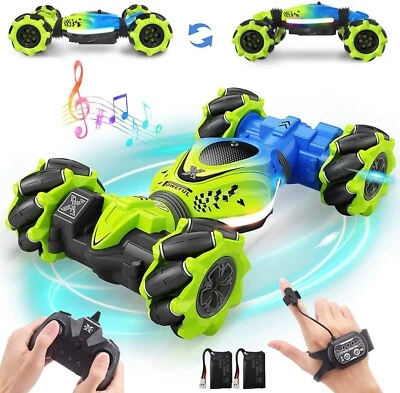 Ferngesteuertes Auto RC Stunt Car mit Handsteuerung 2,4GHz Drehung Crawler B1365 - Bild 1 von 4
