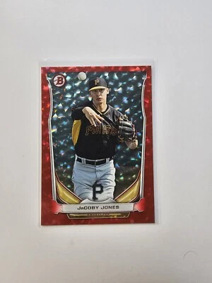 2014 Bowman Draft TP Red Ice JaCoby Jones #TP-50 Pittsburgh Pirates /150 - Image 1 of 2
