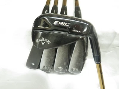 Used Callaway Epic Max E21 Star Iron Set 7-PW,AW ATTAS 50R Regular Flex Graphite - Image 1 of 4