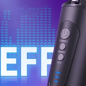 Adaptateur Microphone Sans Fil XLR avec Batterie Rechargeable 150FT Distance - Zdjęcie 1 z 12